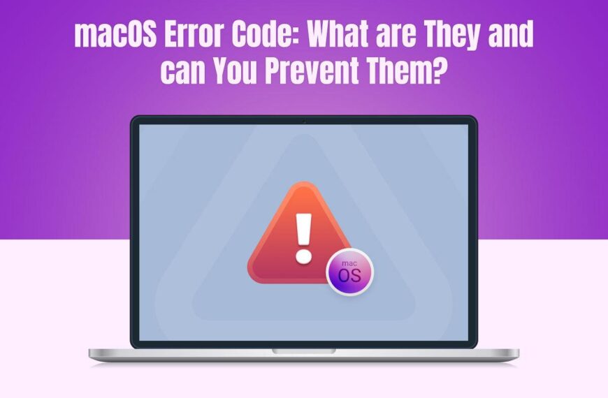 macOS Error Code